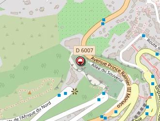 Carte de Salle Alexandre Cerimonia à Beausoleil