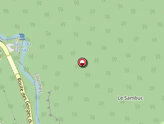 Carte de La Cascade à Courmes