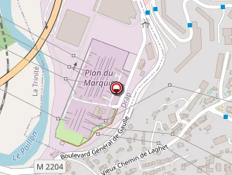 Carte de Boutique Orange à Trinité (la)