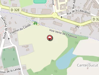 Carte de Stade Municipal à Mugron