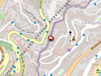 Carte de Bensa Bernard à Monaco (principauté de)