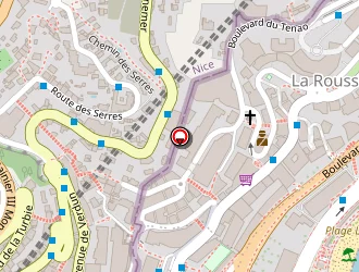 Carte de La Poste à Monaco (principauté de)