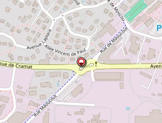 Carte de Mpbsoustons.fr à Soustons