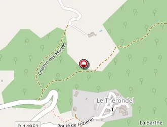 Carte de Circuit P.r.6 'vinas' à Fozières