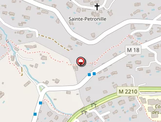 Carte de Ajem Consultants à Saint-jeannet