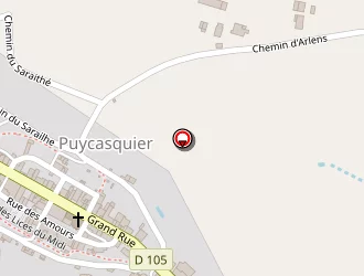 Carte de Mod's Coiffure à Puycasquier