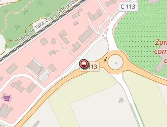 Carte de La Salamandre à Vestric-et-candiac