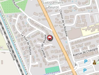 Carte de Silvestre Paul à Sénas