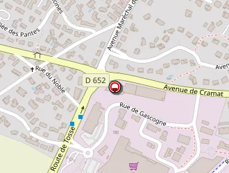 Carte de So Gym à Soustons