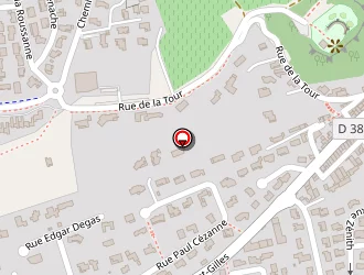 Carte de Decotop à Bellegarde