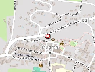 Carte de Boyer Françoise à Mugron