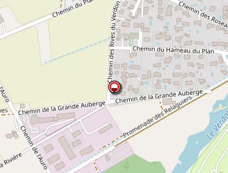 Carte de Bobine & Finette à Gréoux-les-bains