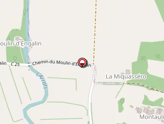 Carte de J-m-m . à Mauvezin