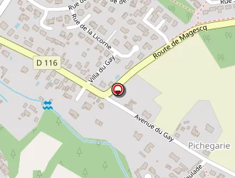 Carte de Dipland à Soustons