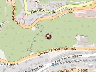 Carte de Bacchus à Roquebrune-cap-martin