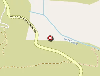 Carte de La Ferme Pédagogique à Vence