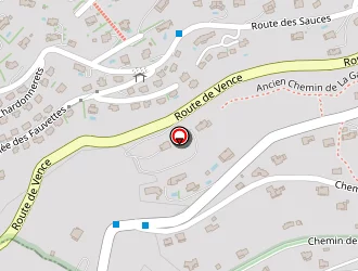 Carte de Cueto Thierry à Gattières