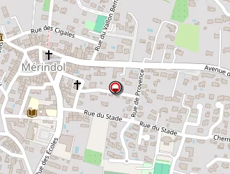 Carte de Communauté De Communes Du Lubéron Et Des Monts De Vaucluse à Mérindol