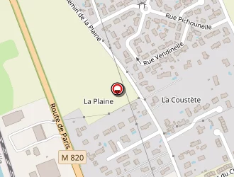 Carte de Modulto à Saint-jory