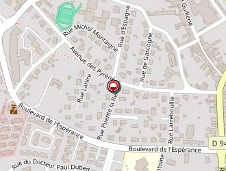 Carte de Brousse Et Croux à Saint-sever