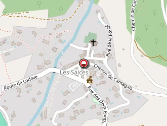 Carte de Du Clos à Saint-privat