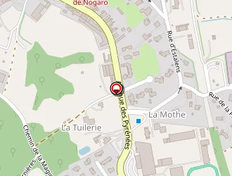 Carte de Hôpital Local à Nogaro