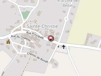 Carte de Ecole à Sainte-christie