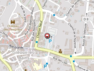 Carte de La Poste à Gréoux-les-bains