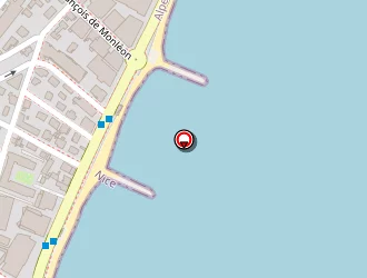 Carte de Hôtel Alexandra à Roquebrune-cap-martin