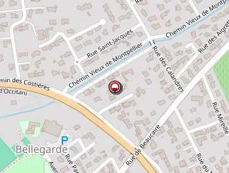 Carte de Vidal Nicole à Bellegarde