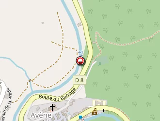 Carte de Odalys Résidences à Avène