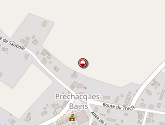 Carte de Egca à Préchacq-les-bains