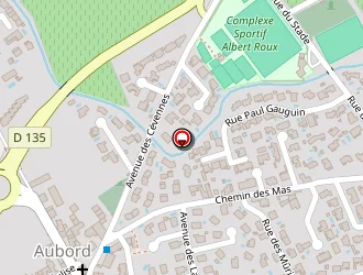 Carte de Lovolta à Aubord