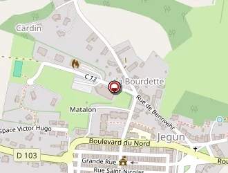 Carte de Le Magellan à Jegun