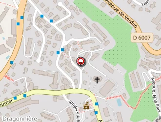 Carte de La Poste à Roquebrune-cap-martin