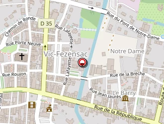 Carte de Cuenca Marcel Motoculture à Vic-fezensac