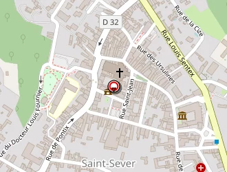 Carte de Passicos Assurances à Saint-sever