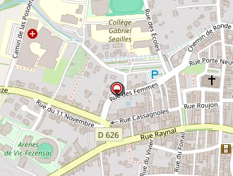 Carte de Auto Ecole Bernard à Vic-fezensac