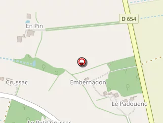 Carte de Brun Laurent à Mauvezin