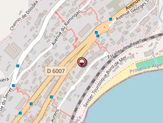 Carte de Lara Daniel à Roquebrune-cap-martin