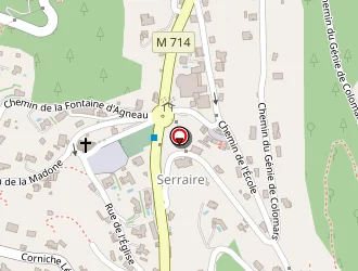 Carte de La Poste à Colomars