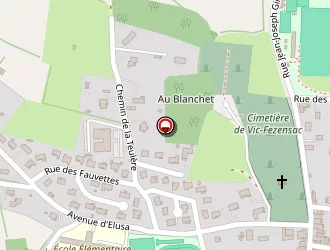 Carte de Ecole Primaire à Vic-fezensac