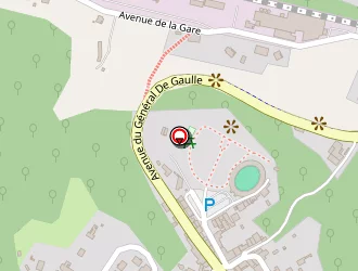 Carte de Amige (selarl) à Saint-sever