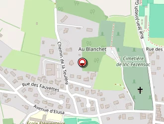 Carte de Cosec à Vic-fezensac