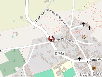 Carte de André Coffre à Eygalières