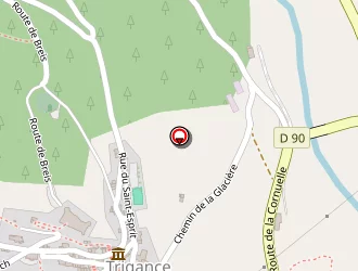 Carte de Urgence (services Locaux) à Trigance