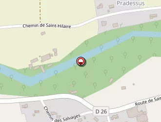 Carte de Ressier Espaces Verts à Graulhet