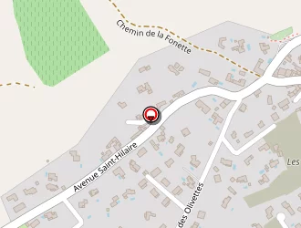 Carte de A . D . Sive Line à Saussines