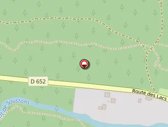 Carte de La Case Tropicale à Soustons