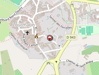 Carte de La Cordière à Lourmarin